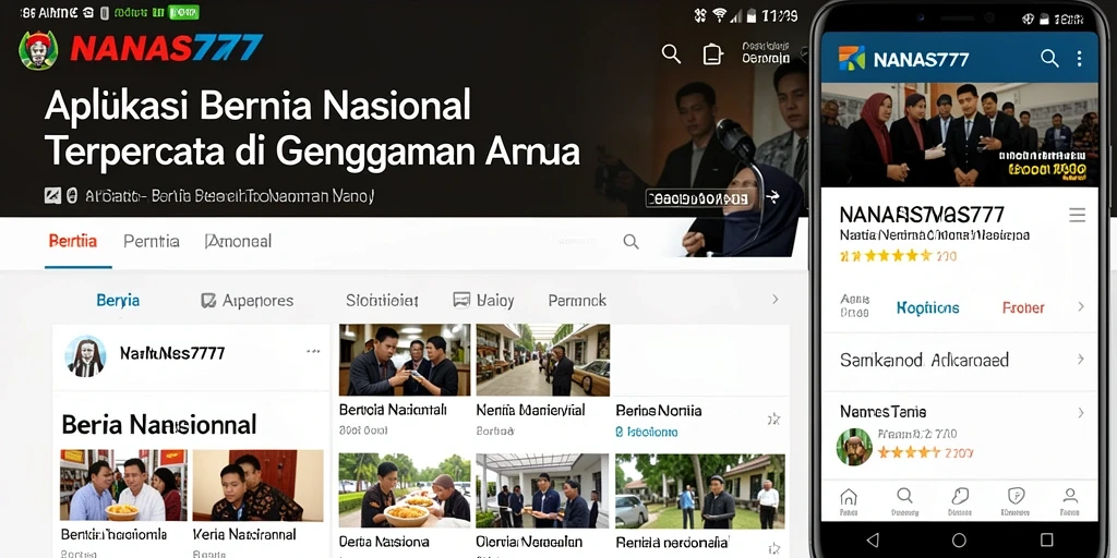 Tampilan antarmuka NANAS777 yang informatif dan menarik.