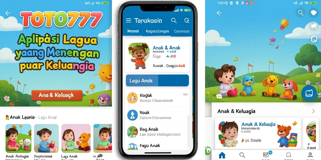 Antarmuka TOTO777 yang sederhana dan ramah anak.